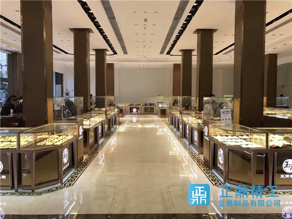 玻璃玉器珠寶展示柜—玉商集團(tuán)：揭陽玉器市場